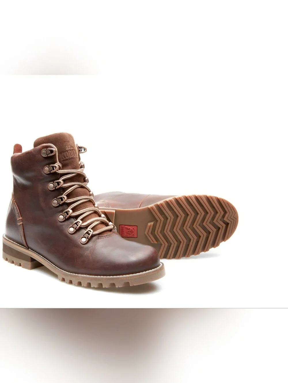 Kodiak Chestnut Brown Leather Hiking Boot